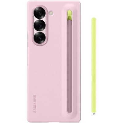 Samsung Silicone Cover with Pen Pink (Z Fold 6)